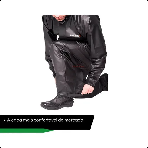 Imagem do produto Capa Chuva Moto Impermeavel Pioneira Storm Combate