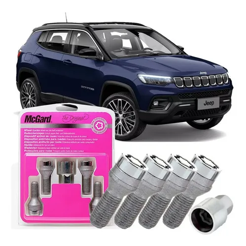 Imagem do produto Parafuso Antifurto Mcgard Trava Roda Jeep Compass Fiat Toro