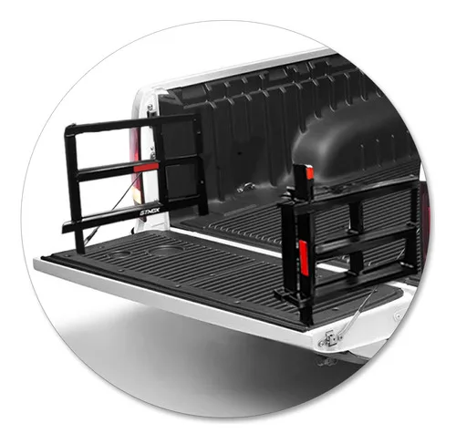 Imagem do produto Extensor Caçamba Frontier 2021 2022 Divisor Dobravel Preto