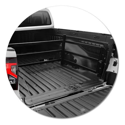 Imagem do produto Extensor Caçamba Frontier 2021 2022 Divisor Dobravel Preto