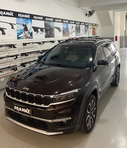 Imagem do produto Rack De Teto Eqmax Delta Preto Jeep Commander 2021 / 2025