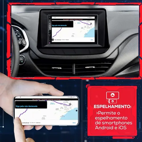 Imagem do produto Central Multimídia Ford Ecosport 2009 2010 11 2012 2013 2014