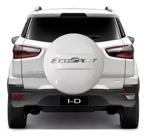 Capa Estepe Ecosport 2013 Até 2019 Branco Artico + Brinde