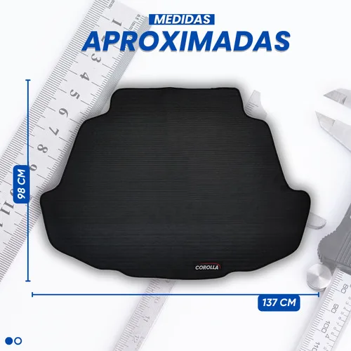 Imagem do produto Jogo De Tapetes Corolla Mais Porta Malas 2018 A 2019 4 Peças
