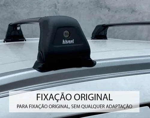 Imagem do produto Rack Teto Longarina Nissan Kicks - Kiussi Preto Antifurto