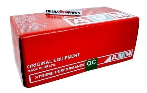 Imagem do produto Roda Livre Avm 701xp (o Par) + Kit Parafusos Jeep Willys F75
