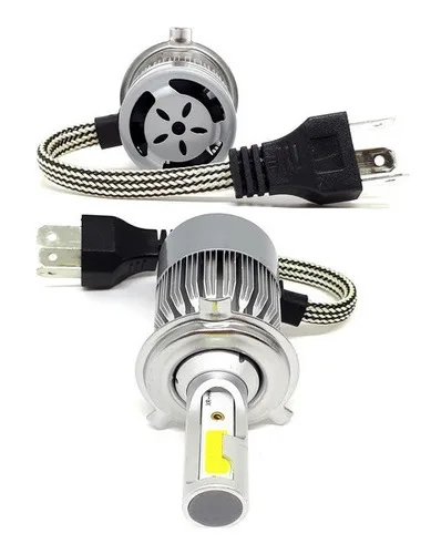 Kit Super Led C6 H1 H3 H4 H7 H8 H11 6000k 36w 4800lm Branca