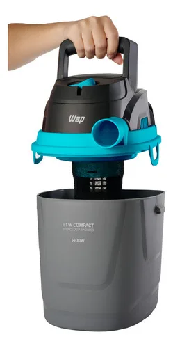 Imagem do produto Wap Aspirador De Pó E Líquido Portátil Gtw Compact 1400w Cor Cinza Escuro 110v
