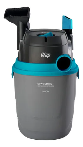 Imagem do produto Wap Aspirador De Pó E Líquido Portátil Gtw Compact 1400w Cor Cinza Escuro 110v