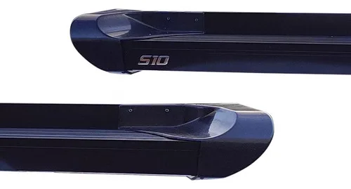 Imagem do produto Estribo S-10 Cab. Dupla 2012 A 2024 De Alumínio Preto