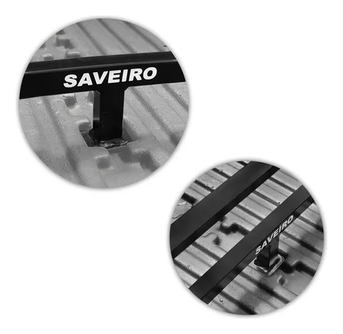 Imagem do produto Divisor De Cargas Caçamba Saveiro 2010 A 2024 Preto