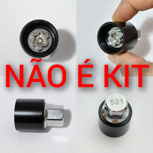 Imagem do produto Chave Segredo Parafuso Antifurto Fusca T-cross Jetta Golf Vw