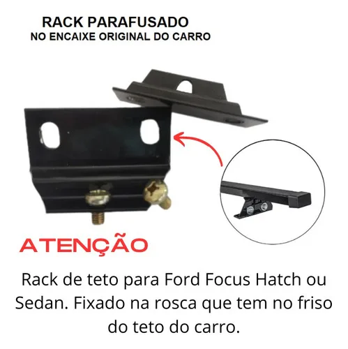 Imagem do produto Rack De Teto Bagageiro Ford Focus Hatch 2009 2010 2011