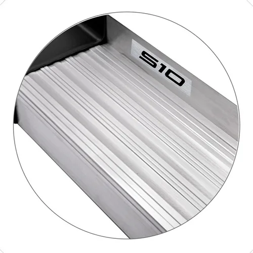 Imagem do produto Estribo Alumínio Natural Kit Fixação S10 Cabine Simples 2014
