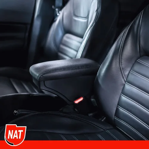 Imagem do produto Encosto Apoio De Braço Nissan Kicks 2016 Até 2022 Couro