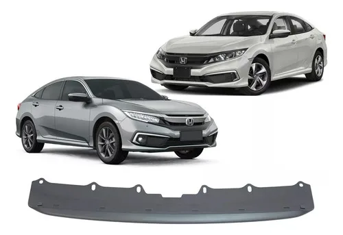 Aplique Spoiler Parachoque Inferior Frontal Civic 2019 2021