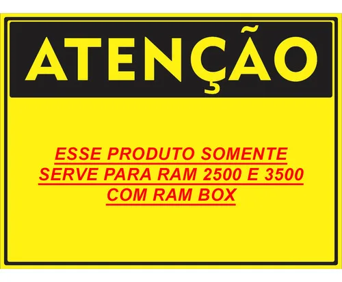 Imagem do produto Tapete De Caçamba Puxe Empurre Ram 2500 Com Box Laramie 2024