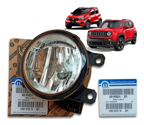 Farol Milha Neblina Original Renegade 2015 2016 2017 Mopar