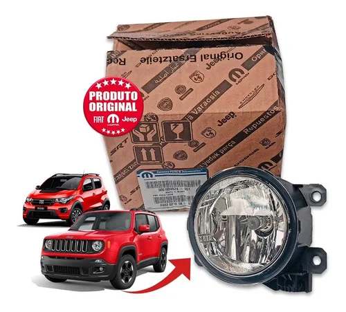 Imagem do produto Farol Milha Neblina Original Renegade 2015 2016 2017 Mopar