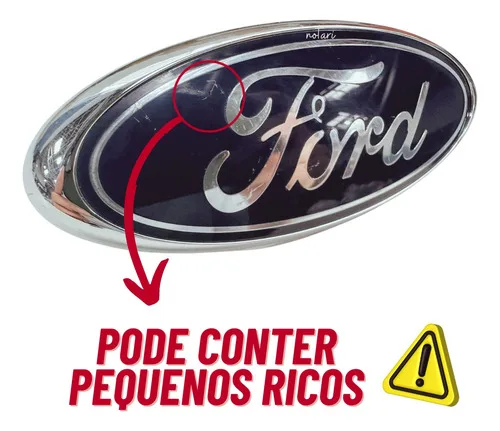 Imagem do produto Emblema Parachoque Ford Ka 2015 2016 2017 2018 2019 2020