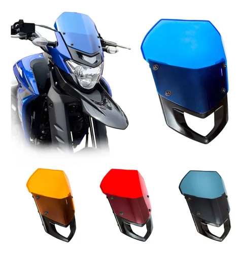 Bolha Lente Completa Yamaha Lander 250 2019 Até 2024 Cores
