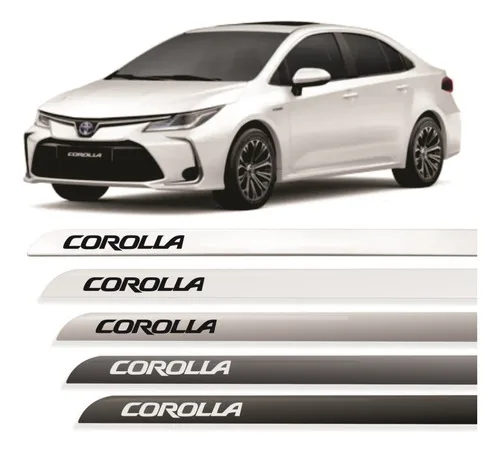 Friso Lateral Porta Toyota Corolla Cor Original 2019 2020