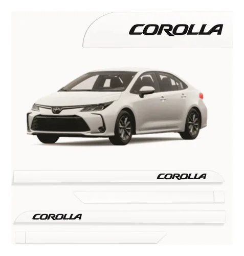 Imagem do produto Friso Lateral Porta Toyota Corolla Cor Original 2019 2020
