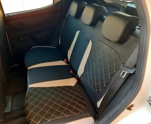 Imagem do produto Capa Banco De Couro Renault Kwid 2018 A 2022 Personalizada