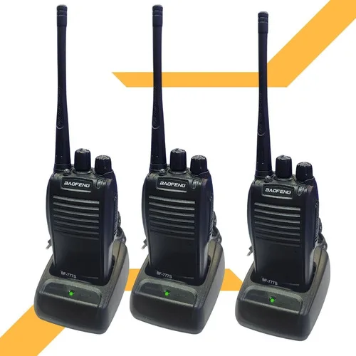 Imagem do produto Walkie-talkie Baofeng Walk Talk 777 Bf-777s Com 4 Rádios E Frequência 400-470mhz - Preto 110v/240v