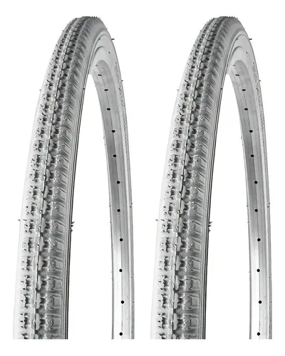 Imagem do produto 2 Pneu Aro 24 X 1 3/8 Cadeira Rodas + Câmaras Ar Vee Rubber Cor Cinza