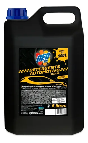 Sabão Shampoo Automotivo Carro E Moto Lava Rápido 5 Litros