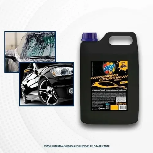 Imagem do produto Sabão Shampoo Automotivo Carro E Moto Lava Rápido 5 Litros