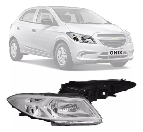 Imagem do produto Farol Onix Prisma Cromado 2013 2014 2015 2016 Ftm