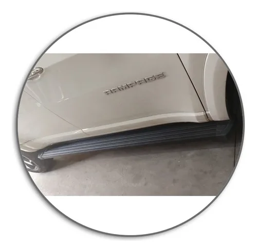 Imagem do produto Estribo Suporte Slim Preto Rampage Cabine Dupla 2023 2024