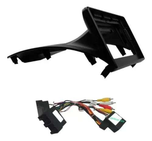 I-kit Moldura 10 Polegadas + Chicote Canbus Ecosport 18/22