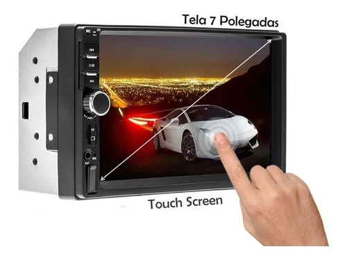 Imagem do produto Central Kit Multimidia Onix Prisma Cobalt Spin 2din Câmera