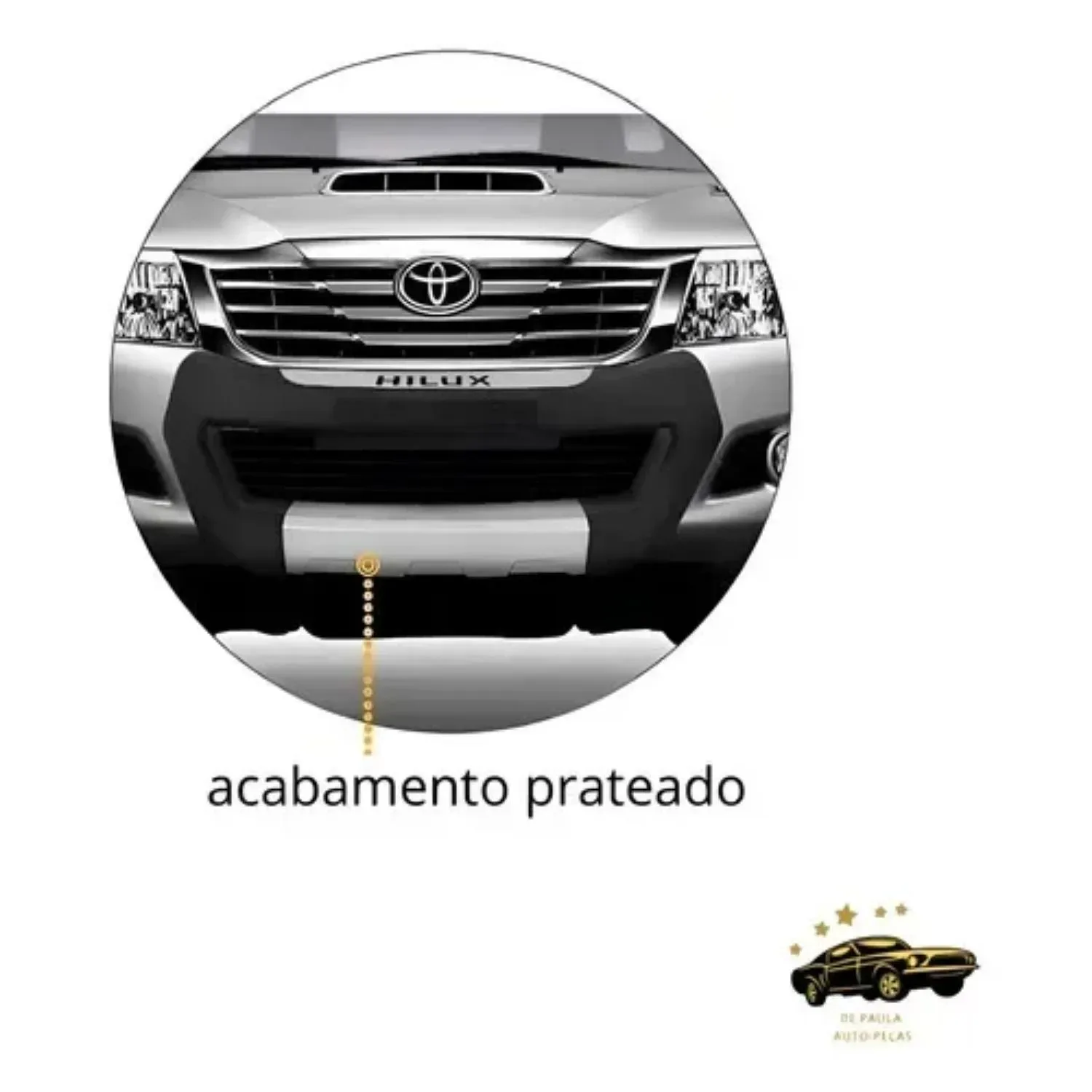 Front Bumper Overbumper Parachoque Hilux 2012 2013 2014 2015_04