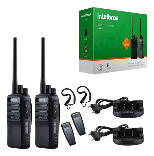 Imagem do produto Rádio Comunicador Intelbras Rc 3002 G2 Longo Alcance 20 Km