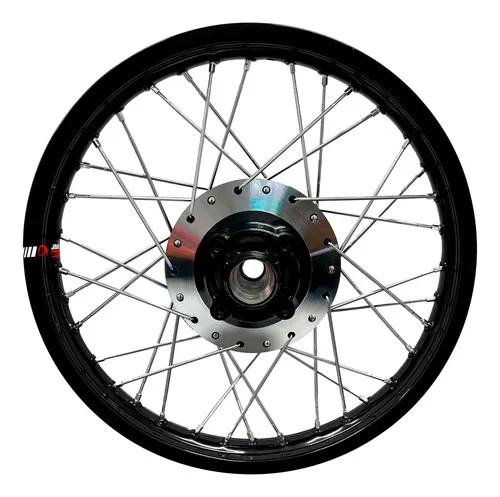 Imagem do produto Par Roda Aro Aluminio Preto Viper Vpr Fan 125 2009 Á 2024
