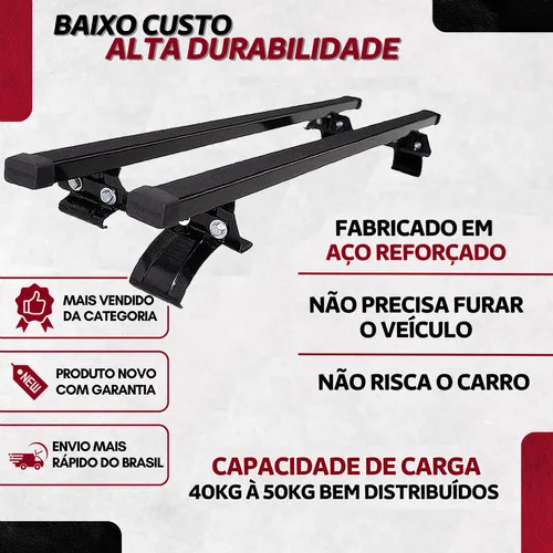 Imagem do produto Rack De Teto Bagageiro Fiat Palio 2 Portas 1997 Até 2015
