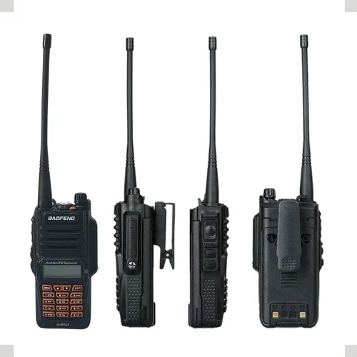 Imagem do produto Kit 2 Baofeng Uv9r 10w Prova Dágua C/ Capa Em Couro +fone Nf