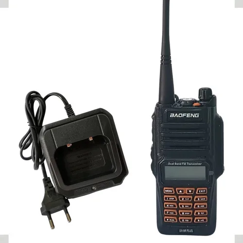 Imagem do produto Kit 2 Baofeng Uv9r 10w Prova Dágua C/ Capa Em Couro +fone Nf