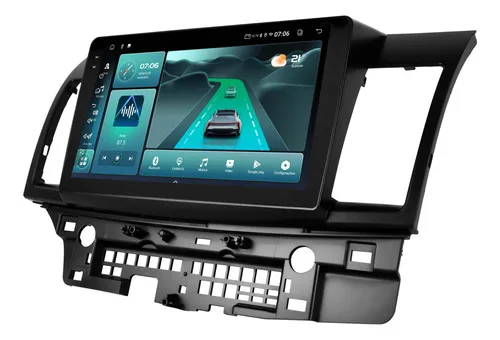 Central Multimidia Mitsubishi Lancer Android 14 2gb 64gb 10p
