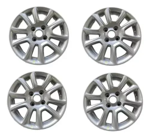 Imagem do produto Jogo Roda Liga Leve Aro 15 Orig Ford Ecosport 2013 A 2021 Prateado