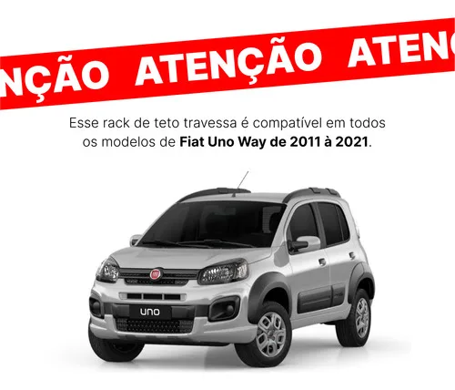 Imagem do produto Travessa Rack De Teto Bagageiro Novo Uno Evo Way 2012 2013