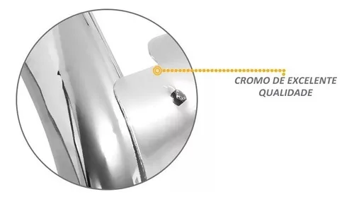 Imagem do produto Impulsão Com Chapa Amarok 2018 2019 Pci Cromado