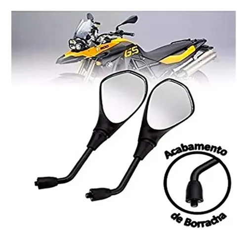 Imagem do produto Retrovisor Gs 650 F800 Bmw Fixo Convexa Rosca Honda Par