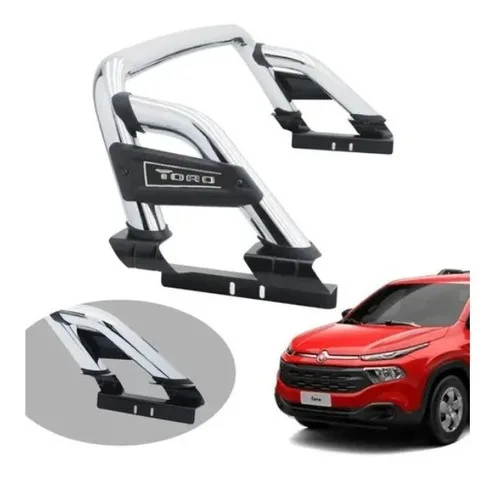 Santo Antonio Fiat Toro 2016 2017 A 2020 2021 2022 Cromado