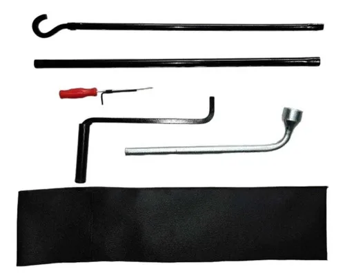 Imagem do produto Conjunto Chaves Para Descer Estepe Hilux E Sw4 2008 Até 2022