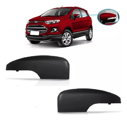 Par Capa Retrovisor Ecosport 2013 2014 Até 2021 Com Furo